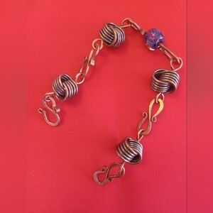 Copper Knots and Glassworks Bead